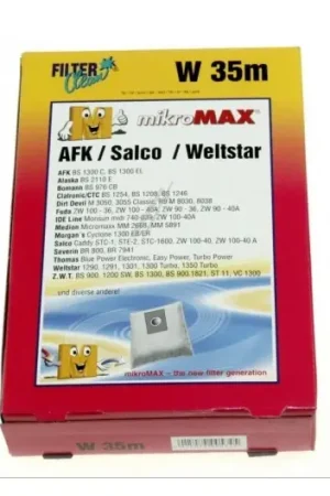 Bolsa aspirador Dirt Devil Classic microfibra Marca Reconocida