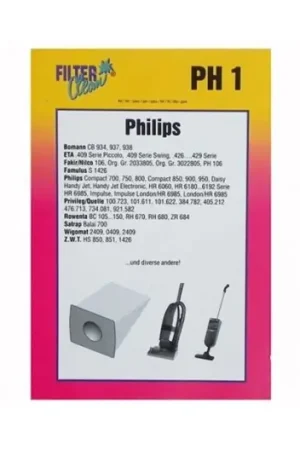 Última Oportunidad Bolsa aspirador Philips, Lg PH176-MW
