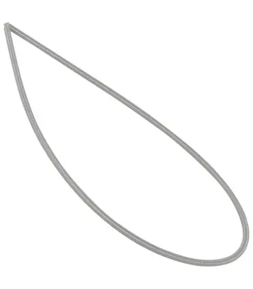 Brida goma escotilla lavadora BALAY BOSCH SIEMENS (11042475) Más Vendido