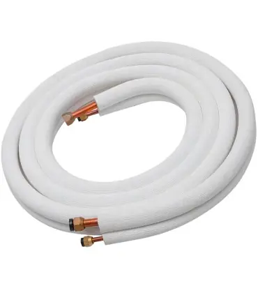 Tubo cobre aislado aire acondicionado 1/4" 3/8" - 5 metros Gran Oferta