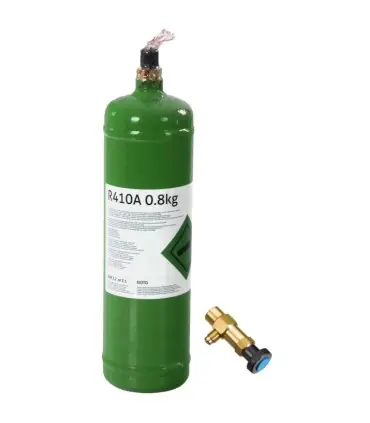 Gas refrigerante R410A (800g) + válvula Rebajas