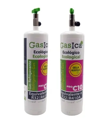 Oferta Flash Pack gas refrigerante ecológico GASICA PRO C10 - R32 R410A