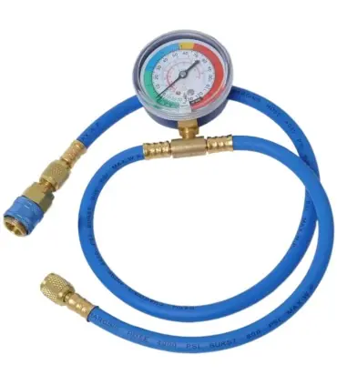 Precio Económico Manguera + manómetro carga refrigerante R134a aire acondicionado coche