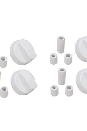 Precio Económico Mando Cocina Estandar Blanco 4 Unidades