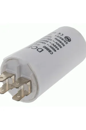 Condensador Trabajo Lavadora 6,0 µF 450V Marca Reconocida