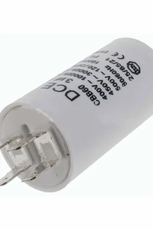 Condensador Trabajo Lavadora Universal 3,0 µF 450V Compra Ahora