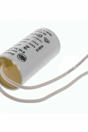 Condensador trabajo permanente lavadora Standard 2,0Mf 450v C/CABLE Barato