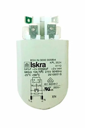 Condensador Trabajo Permanente Lavadora BALAY 0,47 MF Económico