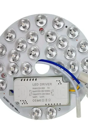 Última Oportunidad Recambio led y transformador para ventilador de techo JVTE4233, JVTE4234 y JVTE4250 - Ref. JVTE423312