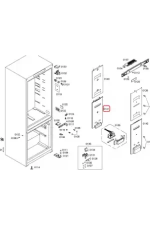 Aislamiento de Frigorífico Siemens 00665539 Rebajas
