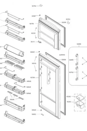 Favorito De Clientes Balconcillo botellero de Frigorífico Smeg 690391921