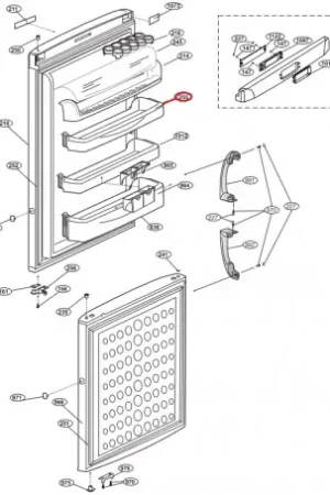 Botellero puerta de Frigorífico Bru 4248540310 Comprar En Línea