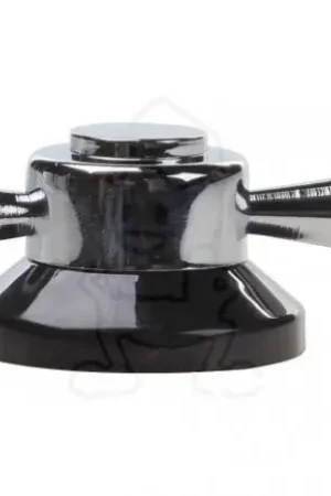 Botón (mando gas, negro / cromado con aleta) fogón 88043652 Devolución Gratuita