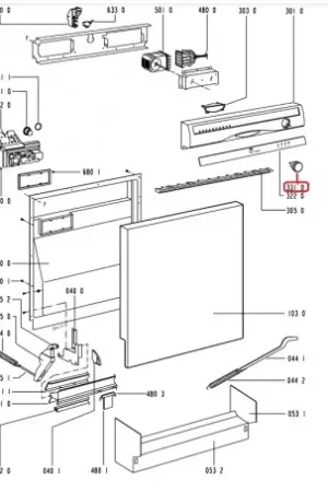 Botón de Lavavajillas Whirlpool 481941258797 Envío Inmediato