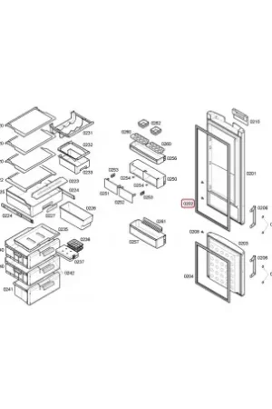 Burlete Puerta de Frigorífico Bosch 00240567 Envío Gratis