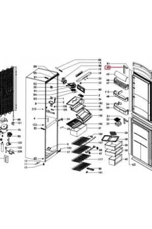 Burlete Puerta para Frigorífico Fagor F39M047A0 A Buen Precio