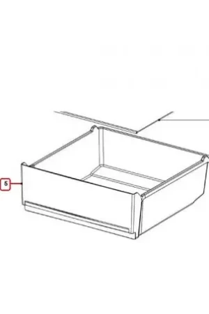 Última Versión Cajón de verduras de Frigorífico Miele 10704530