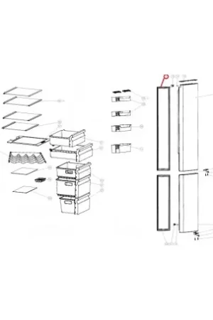 Promoción Exclusiva Junta puerta parte refrigerador para Frigorífico Hisense HK1492306
