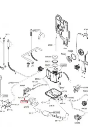 Kit soporte bomba para Lavavajillas Smeg 768412936 Certificado