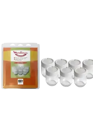 Lote 7 tarros de cristal de Robot de cocina Moulinex A14A03 Precio Económico