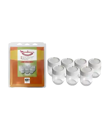 Lote 7 tarros de cristal de Robot de cocina Moulinex A14A03 Precio Económico