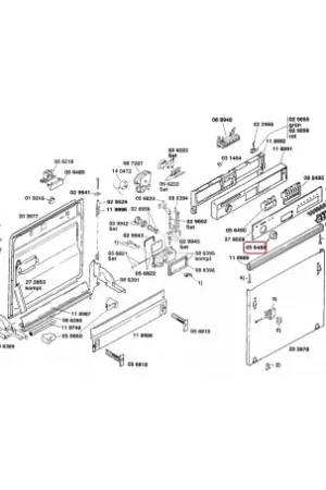 Compra Hoy Mando de Lavavajillas Bosch 00056488