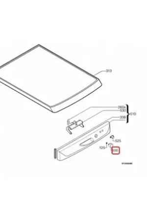 Mando para Lavavajillas Zanussi 1528284407 Compra Hoy