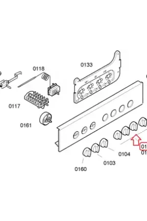 Mando para vitrocerámica Lynx 00426879 Oferta