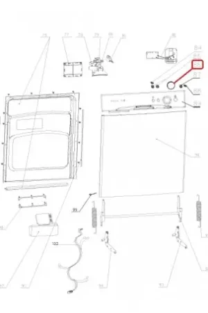 Bestseller Mando selector de Lavavajillas Aspes VMI000246