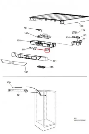 Mando termostato de Frigorífico Lg 2237081381 Compra Hoy