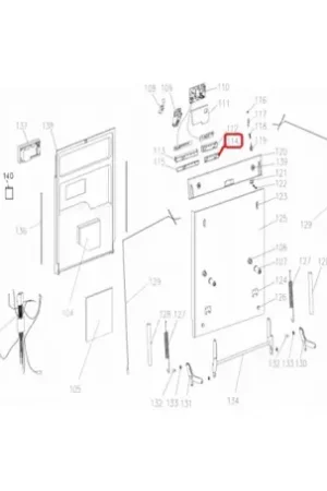 Bestseller Membrana opciones panel para Lavavajillas Teka 81716784
