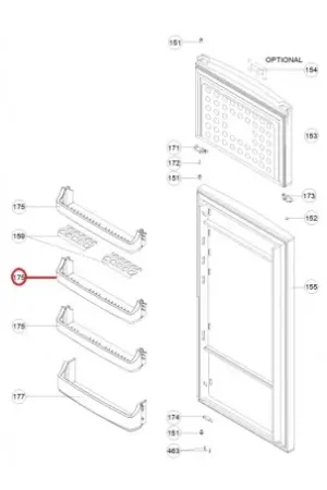 Barato Ménsula botellero de Frigorífico Vestel 42148733