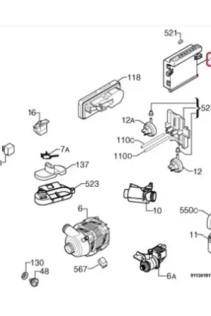 Ordena Ya Modulo electrónico configurado de Lavavajillas Aeg 973911915617006