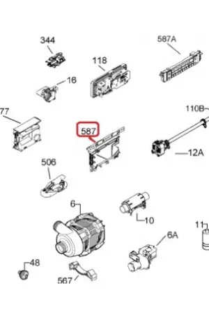 Precio Reducido Módulo electrónico de Lavavajillas Aeg 973911414062019