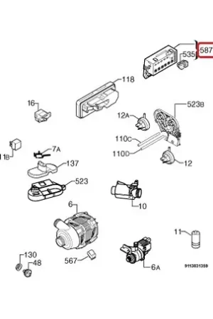 Última Versión Módulo electrónico de Lavavajillas Aeg 973911916637052