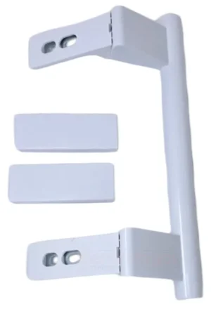 Tirador Liebherr (Longitud total 21cm, distancia entre agujeros 15,5cm ) con embellecedores Pago Seguro