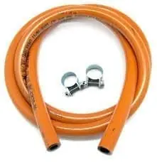 Tubo Gas Butano 2 Metros con 2 Abrazaderas Precio De Fábrica