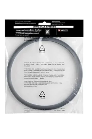 Junta Olla Presion BRA MONIX 220Ø 4 6 y 7 litros 990988 Gran Oferta