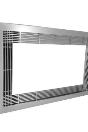 Ocasión Especial ANCASTOR MARCO ESTÁNDAR PARA ENCASTRE Y VENTILACIÓN DE MICROONDAS COLOR NÍQUEL INOX. FER510UN0066