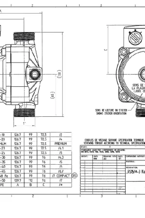 Precio De Fábrica Bomba circulación Caldera Wilo WI15/6RS