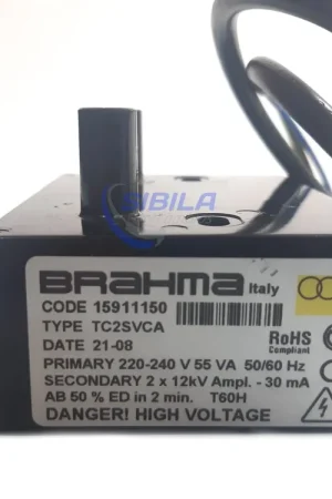 Transformador BRAHMA TC2SVCA 15911150 Compra Hoy