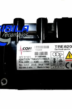 Transformador Cofi E-820 TRE820 2x4kV 20mA 230 Barato