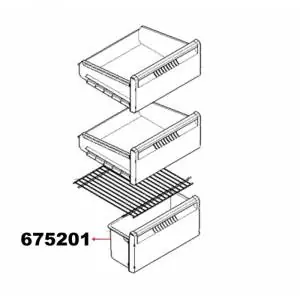 Disponible Ahora Cesto de congelación para cajón congelador Nº1