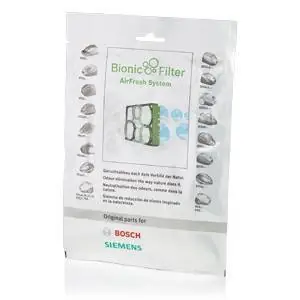 Precio Económico Filtro Bionic + filtro protector para aspiradores Bosch Siemens