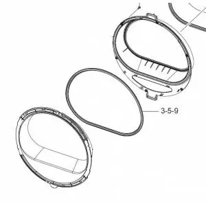 Descuento JUNTA GOMA DE PUERTA SECADORA SAMSUNG DC62-00270B