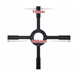 Soporte reducción cruzada 150mm Solo Hoy