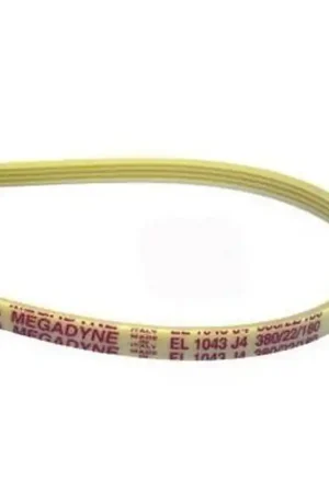 Garantía De Devolución De Dinero Correa Lavadora Ranurada Megadyne EL 1043 J4 Poliuretano