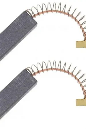 2 Escobillas Motor Lavadora Bosch 5x12,5x43mm Faston 4,8mm 605694 Stock Limitado