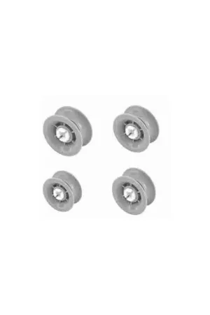 Garantía De Devolución De Dinero Kit4 Ruedas Lavavajillas Bosch 00165313