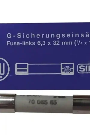 Oferta Limitada Fusible Microondas Standard 6,3x32mm 16A Caja 10Unidades Ceramico